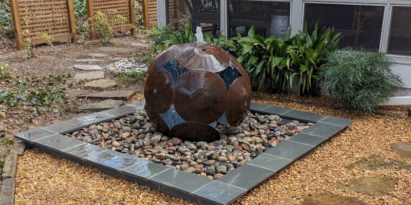 Water Feature Installation in Marietta, Georgia